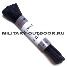 Шнурки SHOExpert SE0075-18/75cm Black